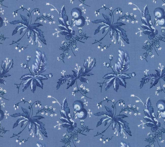 REGENCY BALLYCASTLE CHINTZ Ballybofey (fondo azzurro polvere)