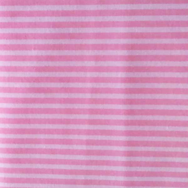 Righe verdi/rosa cotone francese