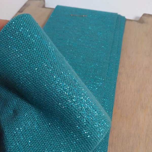 DIVINCENCIOSO_nastro cotone con LUREX 75 mm