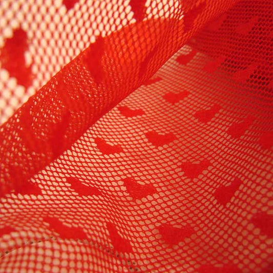 Tulle decorato cuori