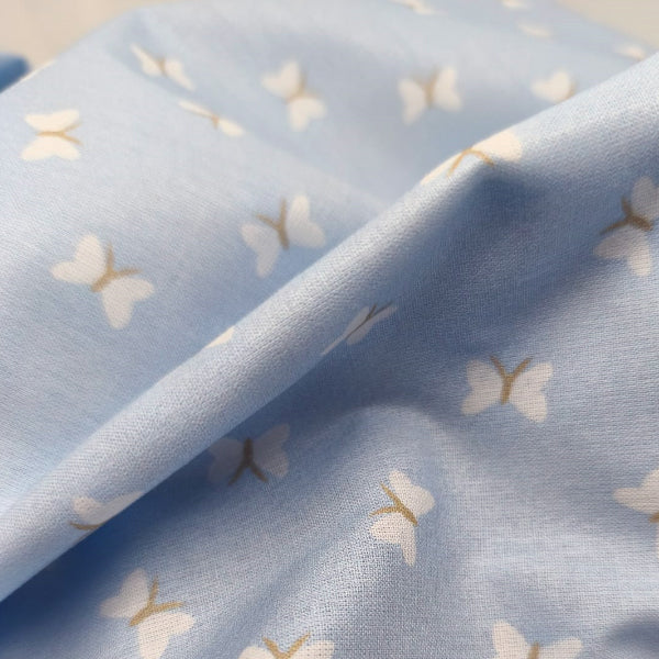 ULTIMO PEZZO IN OFFERTA Cotone italiano_farfalle