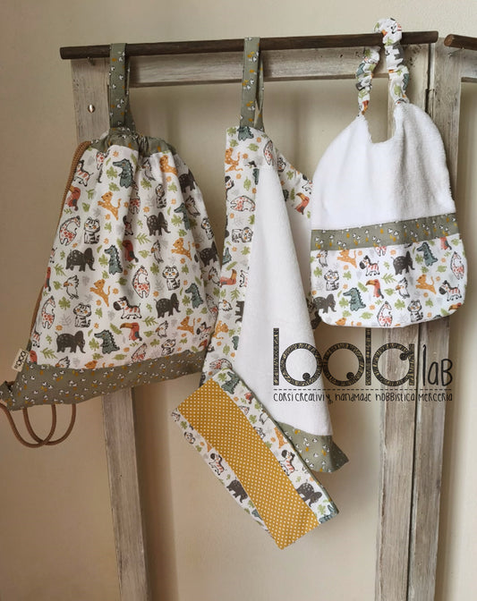 SET PER LA SCUOLA_tessuto giungla
