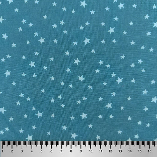 Cotone francese_Stelline fondo polvere "Atria"