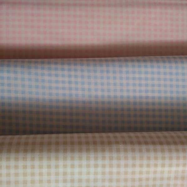 Scacchi cotone italiano